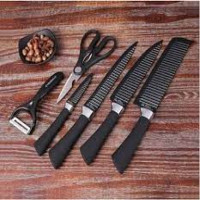 6 Pieces Kitchen Knife Set Set for Chef Zepter